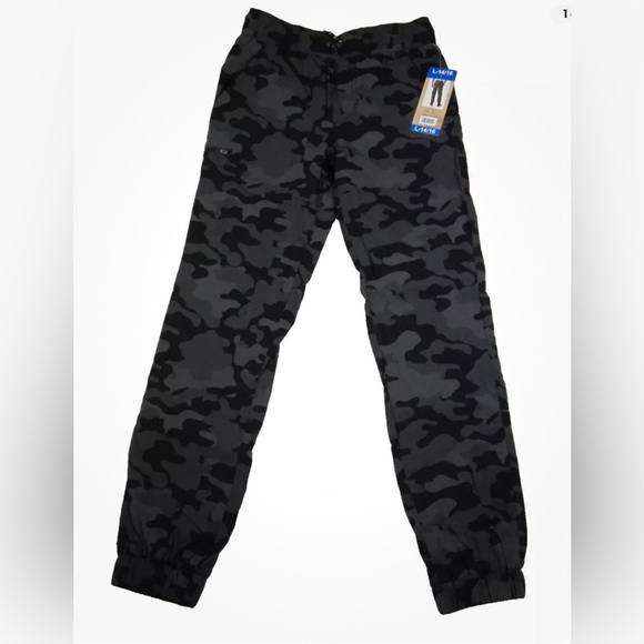 ⚡️Weatherproof Vintage Boys Fleece Lined Jogger (Large 14/16) Black Camo - Picture 1 of 1